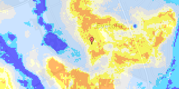 Ekstrem regn på Anna Borgsvej 5