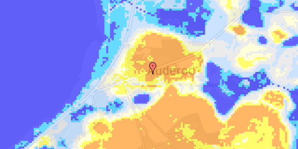 Ekstrem regn på Auderød Byvej 16A