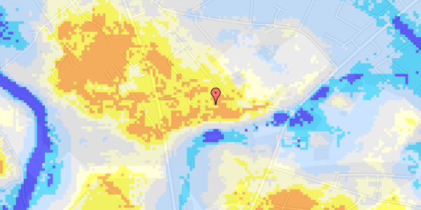 Ekstrem regn på Bakkely 6A