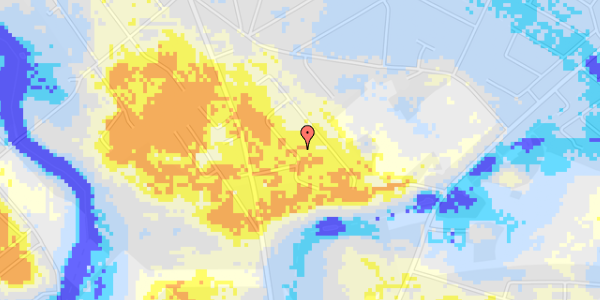 Ekstrem regn på Bakkely 12