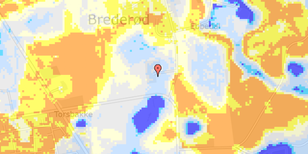 Ekstrem regn på Brederødvej 50