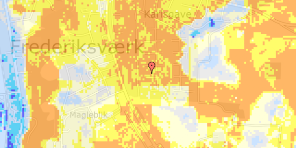 Ekstrem regn på Bukketornvej 58