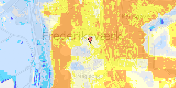 Ekstrem regn på Duevej 15