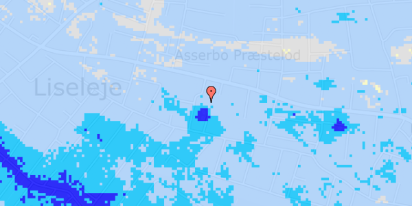 Ekstrem regn på Elverdamsvej 3B