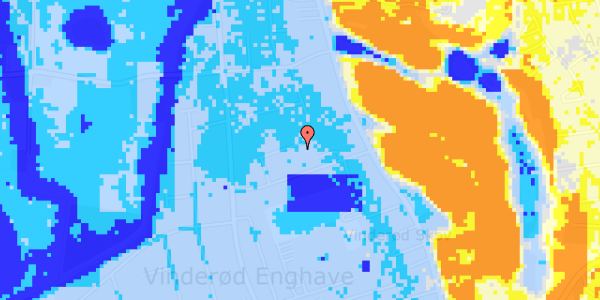 Ekstrem regn på Enghjørnet 14