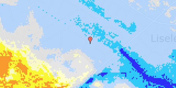 Ekstrem regn på Engholmsvej 8