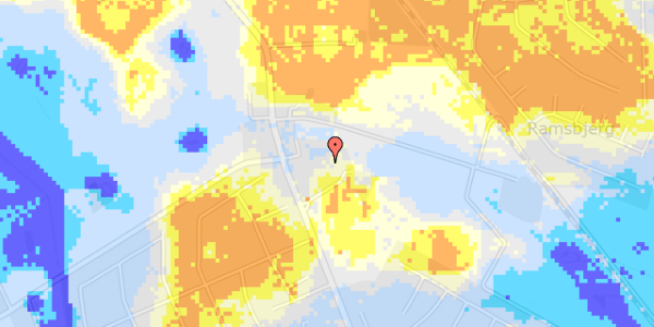 Ekstrem regn på Evetoftevej 110