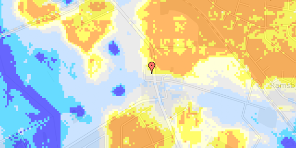 Ekstrem regn på Evetoftevej 145A