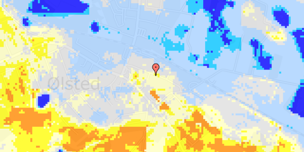 Ekstrem regn på Fabriksvej 6