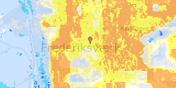 Ekstrem regn på Fasanvej 14