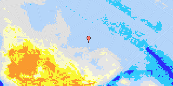 Ekstrem regn på Finsensvej 3