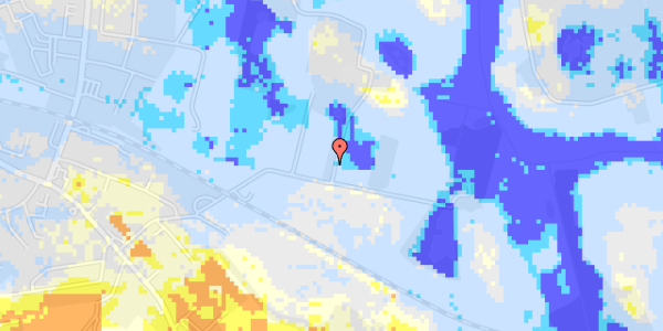 Ekstrem regn på H.J. Henriksens Vej 29