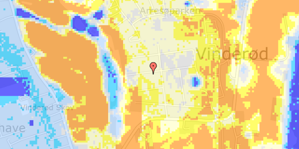 Ekstrem regn på Gjeresvej 5