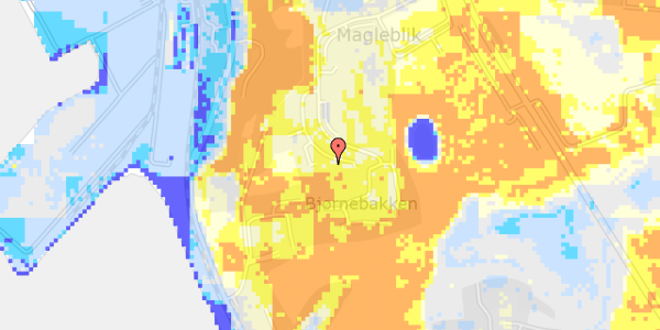 Ekstrem regn på H.P. Christensensvej 26