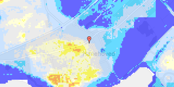 Ekstrem regn på Hanehovedvej 141