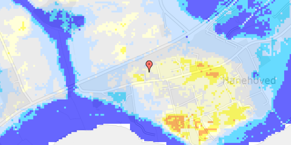 Ekstrem regn på Hanehovedvej 154A