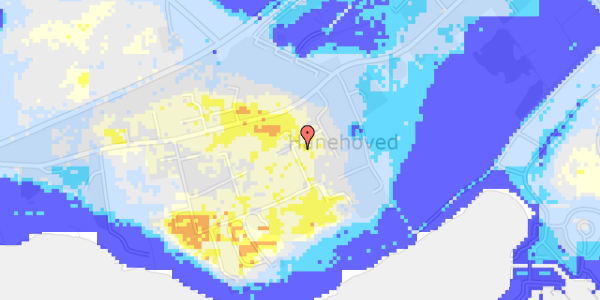 Ekstrem regn på Hanevej 1