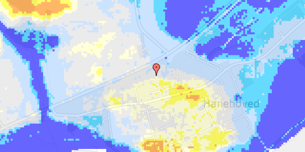 Ekstrem regn på Hanetoften 10