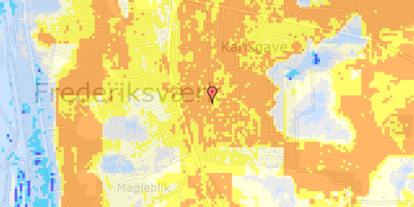 Ekstrem regn på Havtornvej 36, 3. th