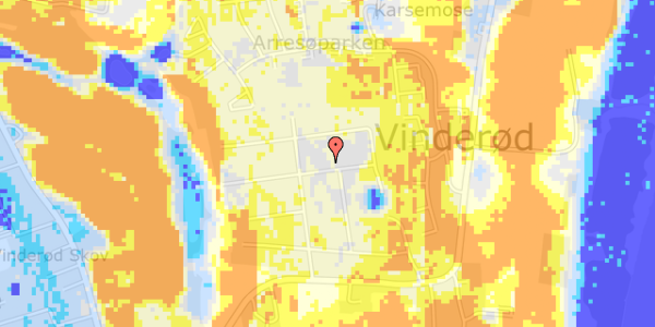 Ekstrem regn på Heimdalsvej 5