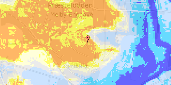 Ekstrem regn på Hermodsvej 9