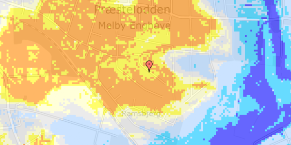 Ekstrem regn på Hermodsvej 10