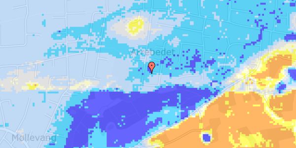 Ekstrem regn på Humlevej 36