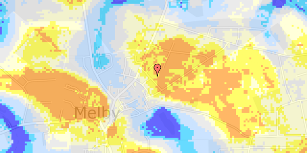 Ekstrem regn på Højbovej 5B