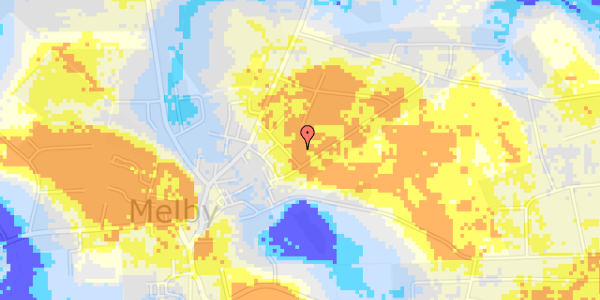 Ekstrem regn på Højbovej 9