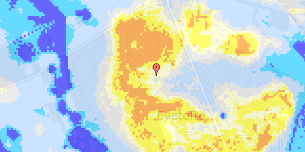 Ekstrem regn på Ib Schønbergsvej 5