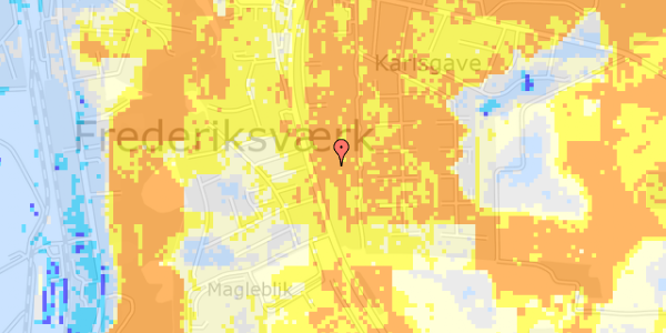 Ekstrem regn på Ildtornvej 41, 1. th