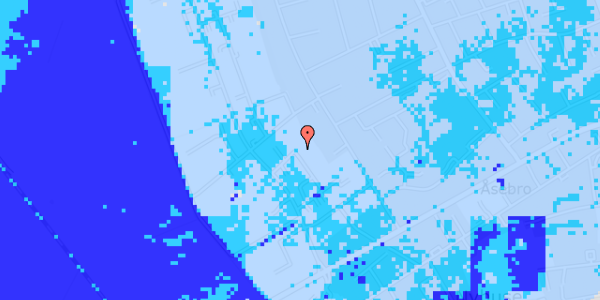 Ekstrem regn på Industrihaven 22