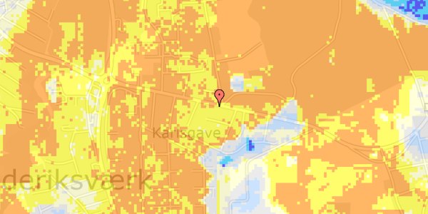 Ekstrem regn på Karlsgavevej 32