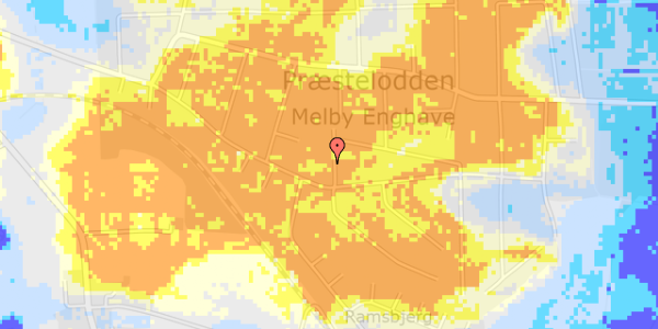 Ekstrem regn på Kragesvej 34