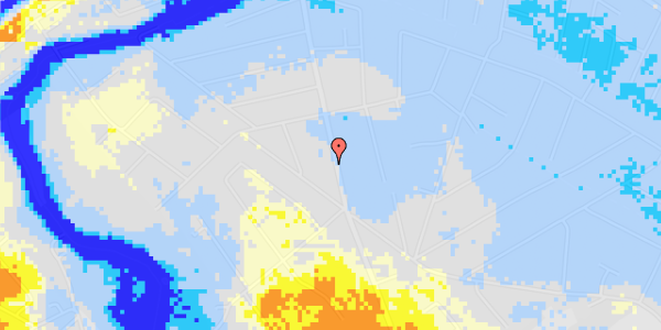 Ekstrem regn på Lindebjergvej 79