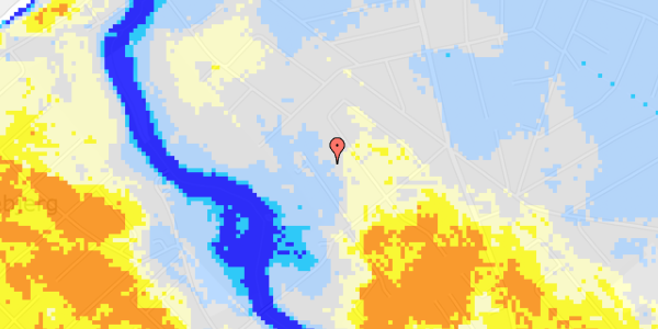 Ekstrem regn på Lindedalen 10