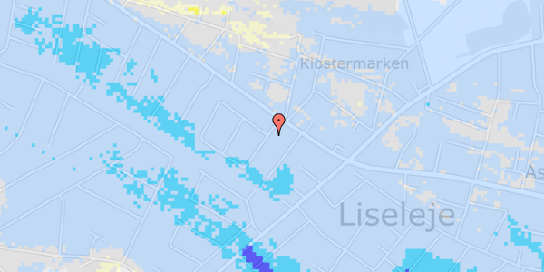 Ekstrem regn på Liselundsvej 3