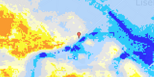 Ekstrem regn på Melbyvej 60