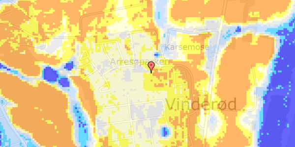 Ekstrem regn på Nattergalen 6