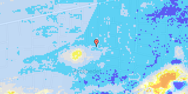 Ekstrem regn på Pilevangsvej 49