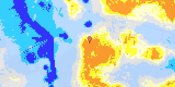 Ekstrem regn på Poul Reumertsvej 49