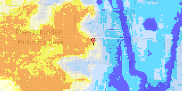 Ekstrem regn på Ramsbjergvej 3