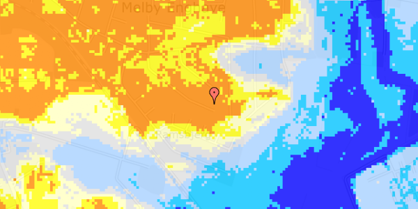 Ekstrem regn på Risesvej 17