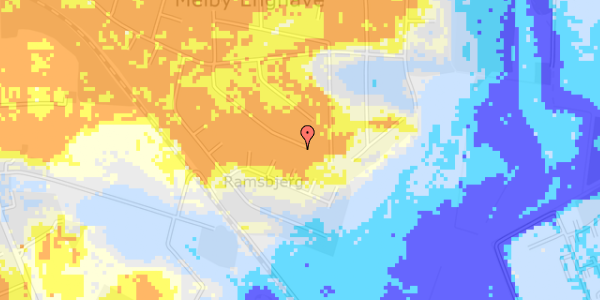 Ekstrem regn på Risesvej 22