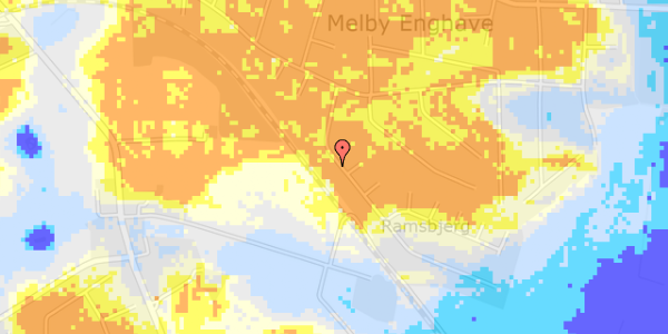 Ekstrem regn på Sigynsvej 14