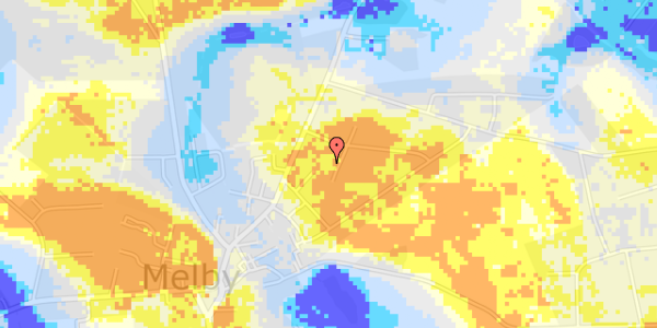 Ekstrem regn på Siriusvej 12