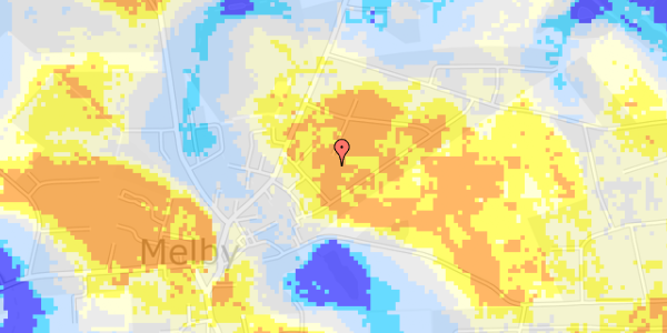 Ekstrem regn på Siriusvej 17