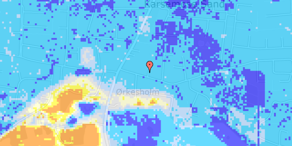 Ekstrem regn på Skelvej 7