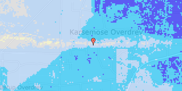 Ekstrem regn på Skjalm Hvidesvej 51