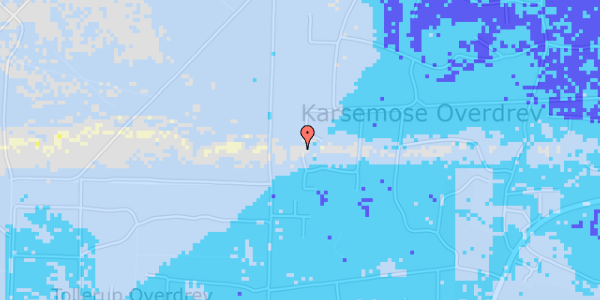 Ekstrem regn på Skjalm Hvidesvej 132